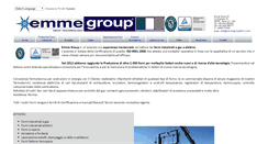 Desktop Screenshot of emmegroupforni.com
